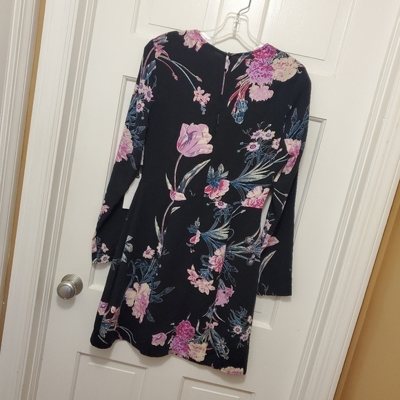 NWT Leith Floral Print A-Line Mini Dress Size Small Retail $49.00 - Picture 11 of 13